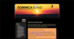 Desktop Screenshot of dominicaisland.org