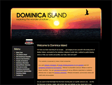 Tablet Screenshot of dominicaisland.org